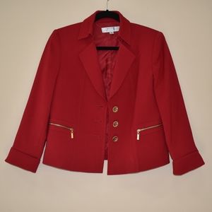 Beautiful red blazer from Tahari